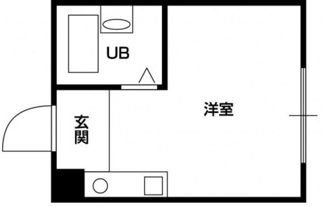 東大阪市下小阪のマンションの間取り