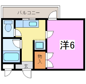 シャルム文京の間取り