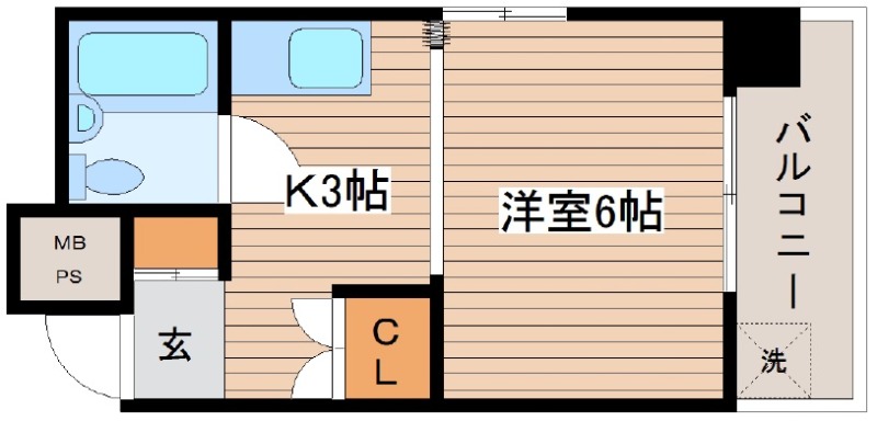 メゾン小河内の間取り