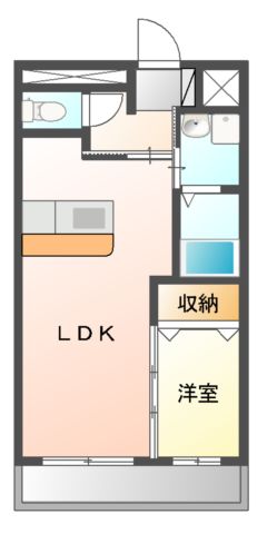 リンクフナエの間取り