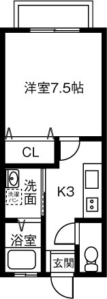 ハイツひまわりの間取り