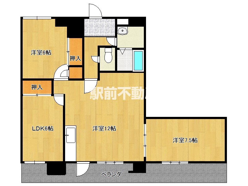 荻島第１ビルの間取り