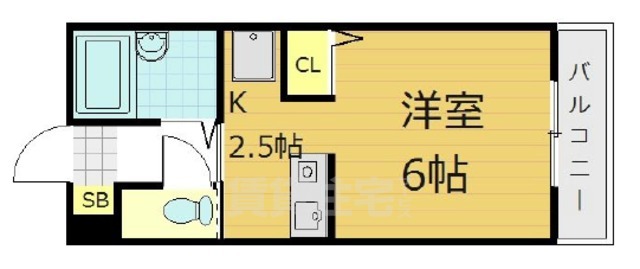 ハイメディア21の間取り