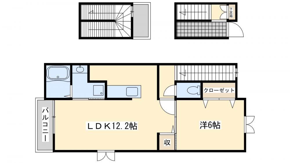 ジュエルヴィルタスの間取り