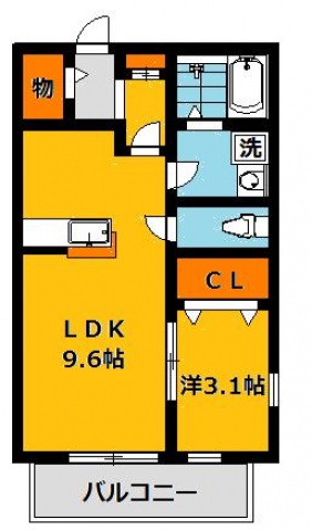 グリシーヌの間取り