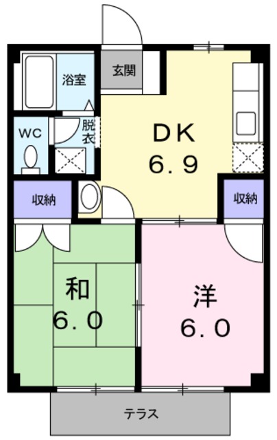 カーサ石立の間取り