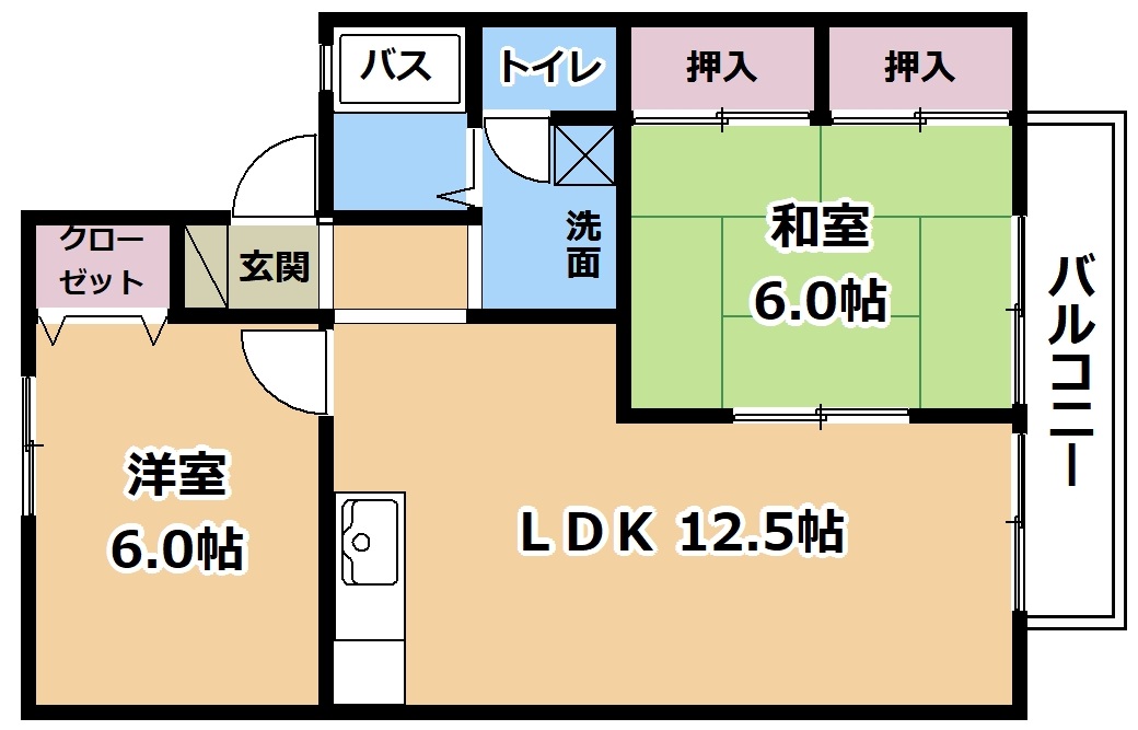 エスポワールの間取り