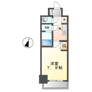 アドバンス名古屋モクシーの間取り