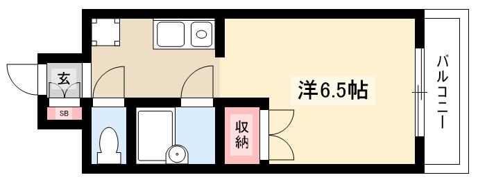 東山ビレッジの間取り