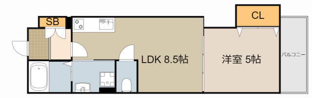 スリール明和IIの間取り