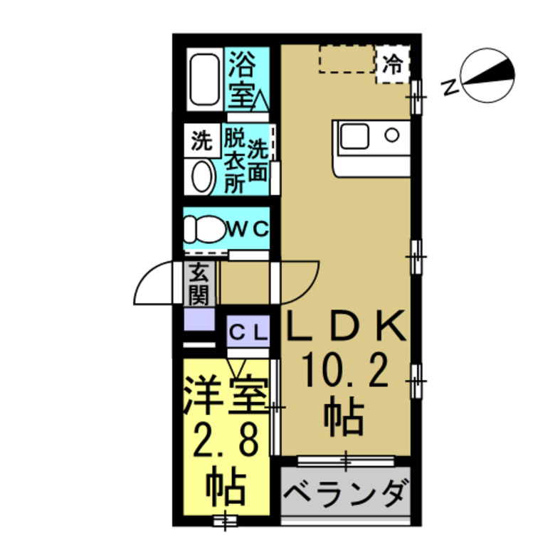 DIMOLTO新舞子の間取り