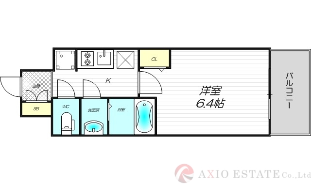 プレサンス新大阪ジェイズの間取り