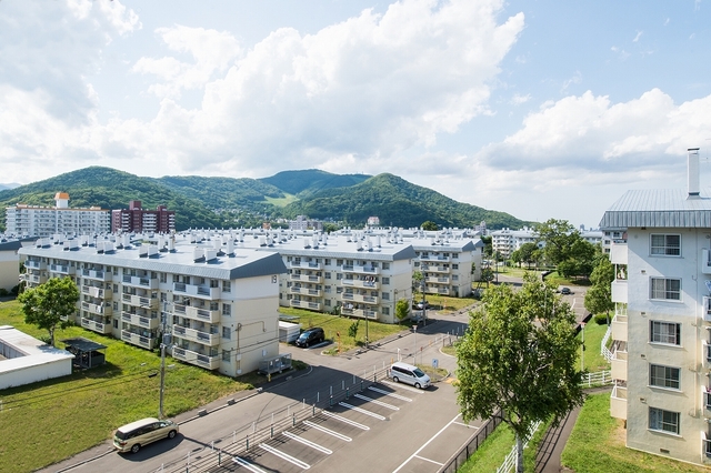 【ＵＲあけぼのの建物外観】