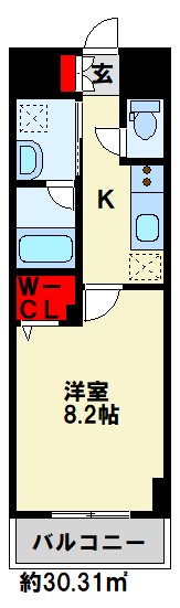 テゾーロ行橋の間取り