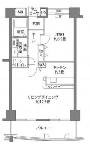 ファンテの間取り