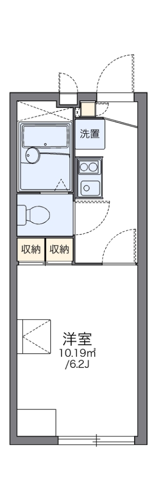 レオパレスＨ＆ＫIIの間取り