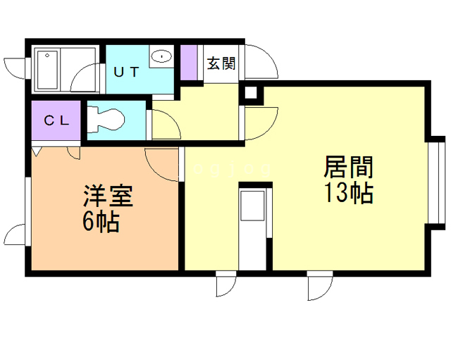 メゾンＲＯＭの間取り