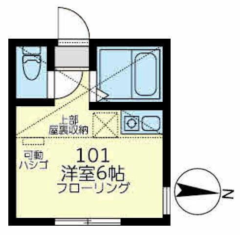 ユナイト保土ヶ谷ペトロフの間取り