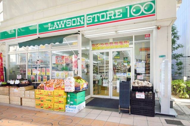 コンビニ　ローソンストア100阿倍野駅前店（コンビニ）まで59m