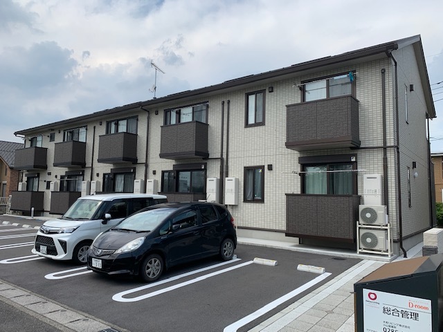 建物外観　南向きで日当たり良好　インターネット無料