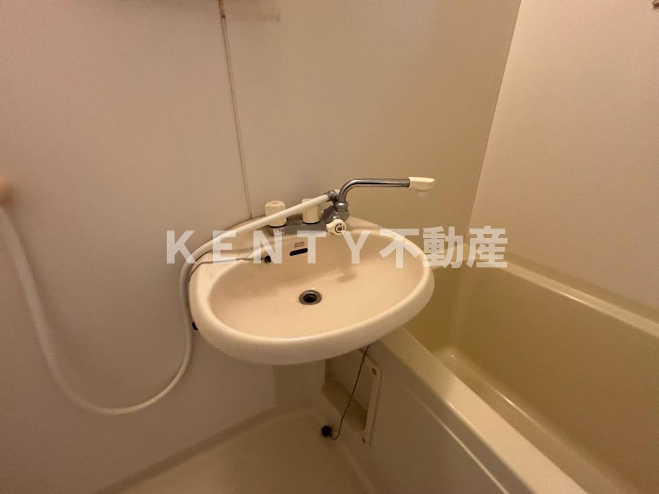 洗面設備　使いやすい洗面所です