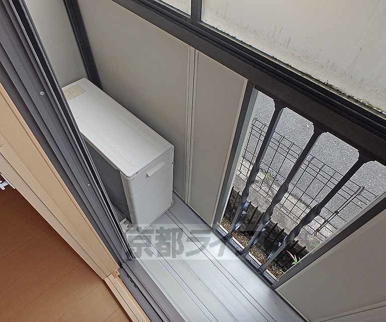 バルコニー　風当たりの良いバルコニーです。