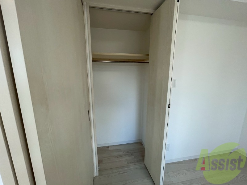 収納　収納もバッチリあるのでお部屋が片付きますよ！