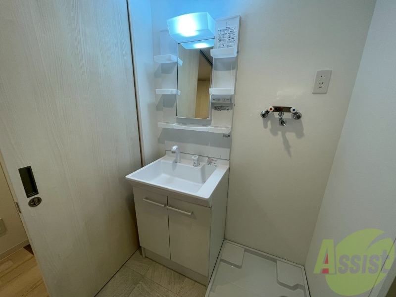 洗面設備　シャンプードレッサーで身支度もラクラクです！