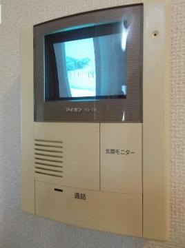 セキュリティ　カメラ付インターホン（イメージ）