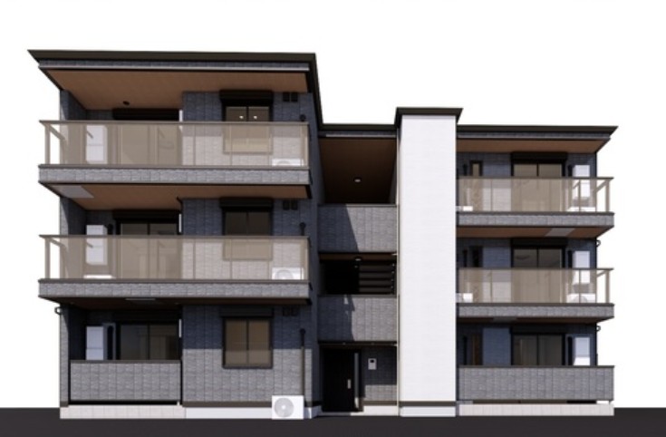 建物外観　同じ大和リビング様施工の物件を内覧可能です♪