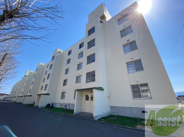 建物外観　札幌市北区新川六条「ビレッジハウス新川２号棟」