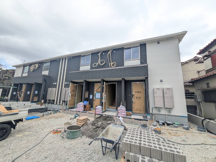 建物外観　建築中