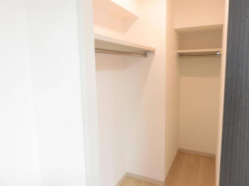 収納　ウォークインクローゼット