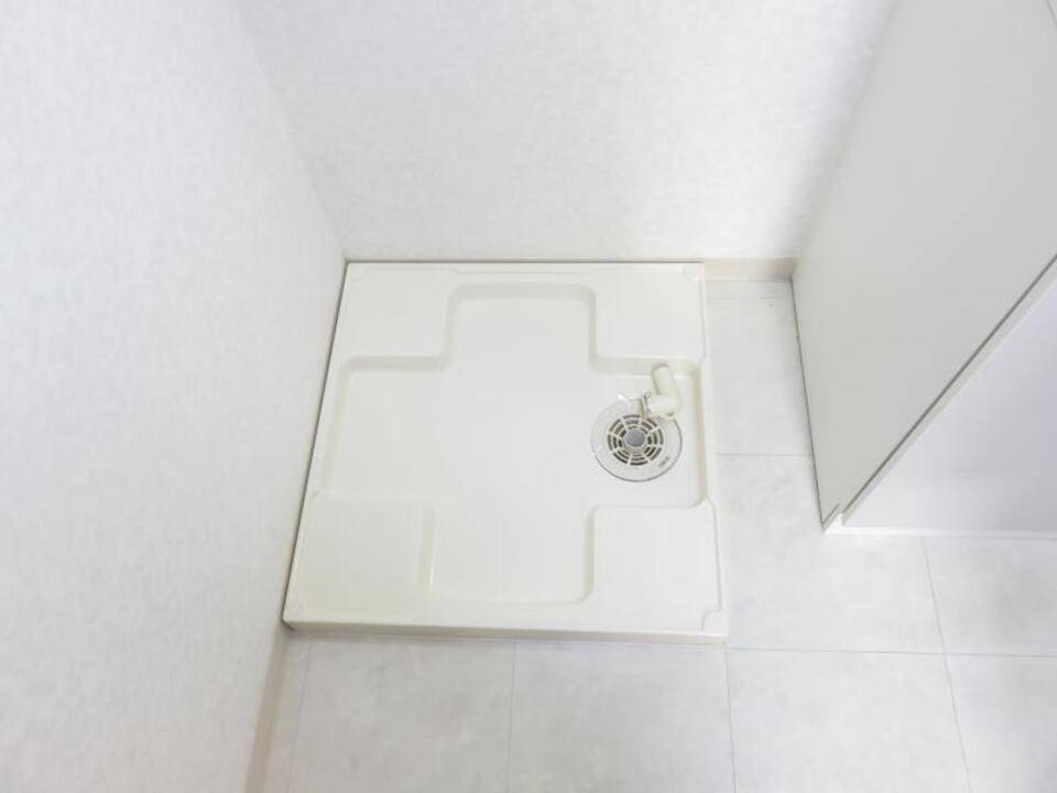 洗面設備　洗濯機置場