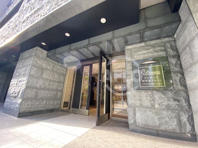 エントランス　プレサンス梅田東アルファ　エントランス