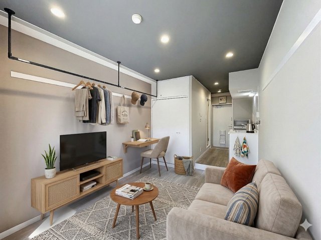 居室・リビング　参考イメージ写真。※写真にある家具は設備ではありません。