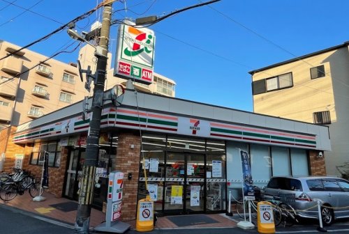 コンビニ　セブンイレブン 大阪上新庄3丁目店（コンビニ）まで466m