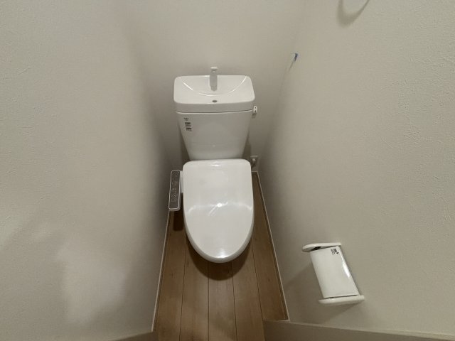 トイレ　ゆったりとした空間のトイレです