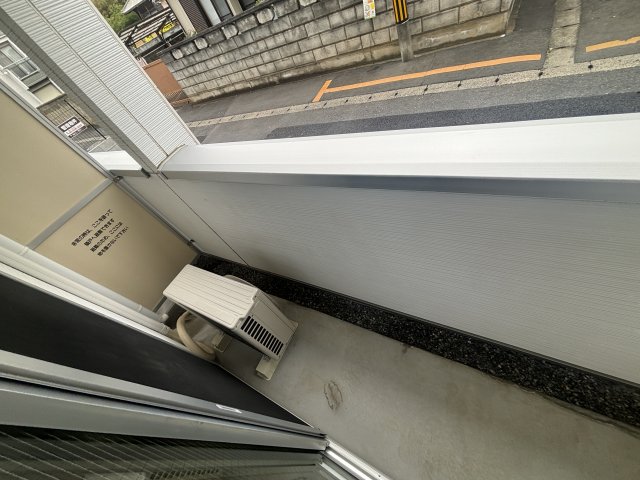 バルコニー　陽当たり良好なバルコニーです