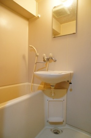 バス・シャワールーム　落ち着いた空間のお風呂です