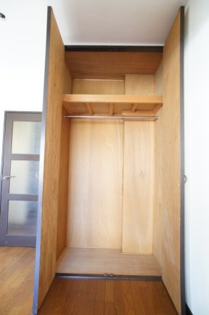 収納　たっぷりとした収納スペースです