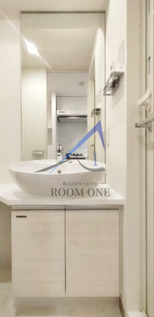 洗面設備　洗面台です。