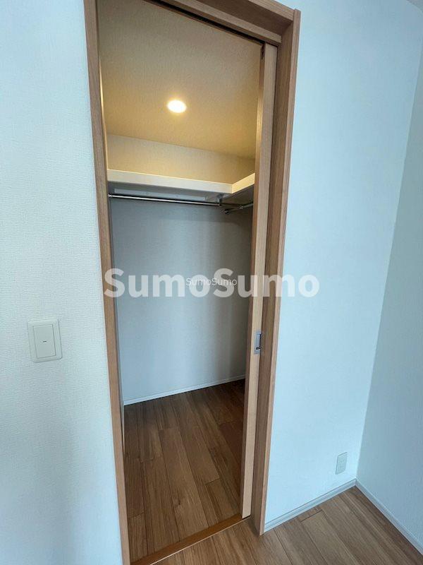 収納　大きなスペースがあり、収納には困りません