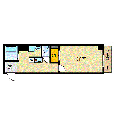 ブルーノ長堀の間取り写真