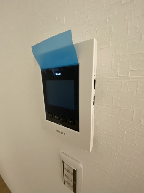 セキュリティ　来訪者の顔の見える安心感。