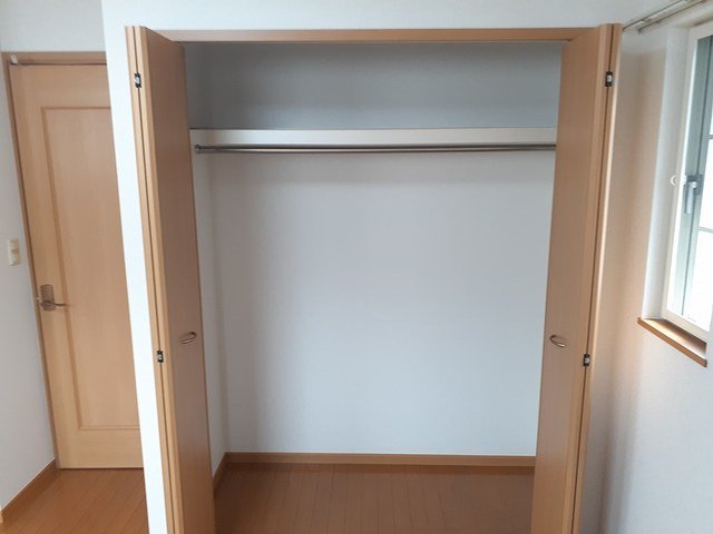 収納　たっぷりとした収納スペースです