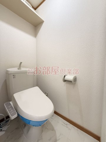 トイレ　ゆったりとした空間のトイレです