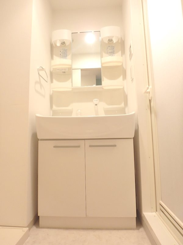 洗面設備　同タイプの別部屋写真となります