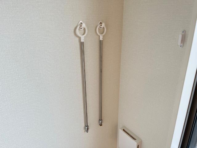 その他設備　室内物干し