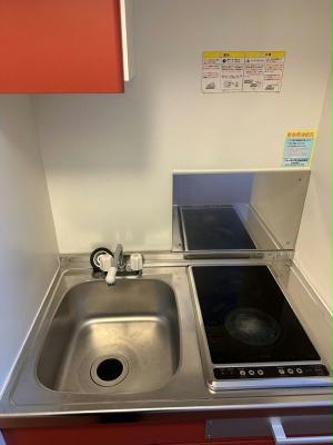 レオパレスエステートIIのキッチン写真